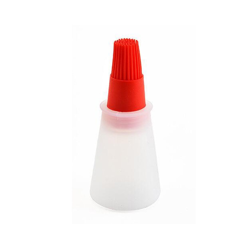 Cọ Silicone Phết Dầu Kèm Bình Đựng Dầu Nướng BBQ Tiện Dụng