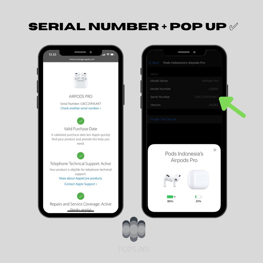 Tai nghe bluetooth TWS 3 hỗ trợ GPS,Đổi tên,check IMEI,ko dây,nhét tai… Pin trâu bảo hành 12 tháng