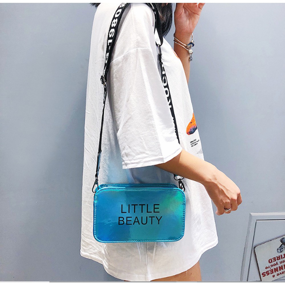 Túi xách nữ thời trang khóa phụ kiện mèo xinh xắn đeo chéo 252