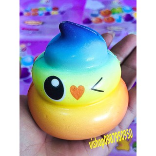 SQUISHY SHIT NGŨ SẮC TRÁI TIM (thaolinh950)