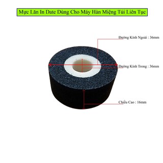 Mực lăn in date, mực lăn máy hàn miệng túi liên tục - propack