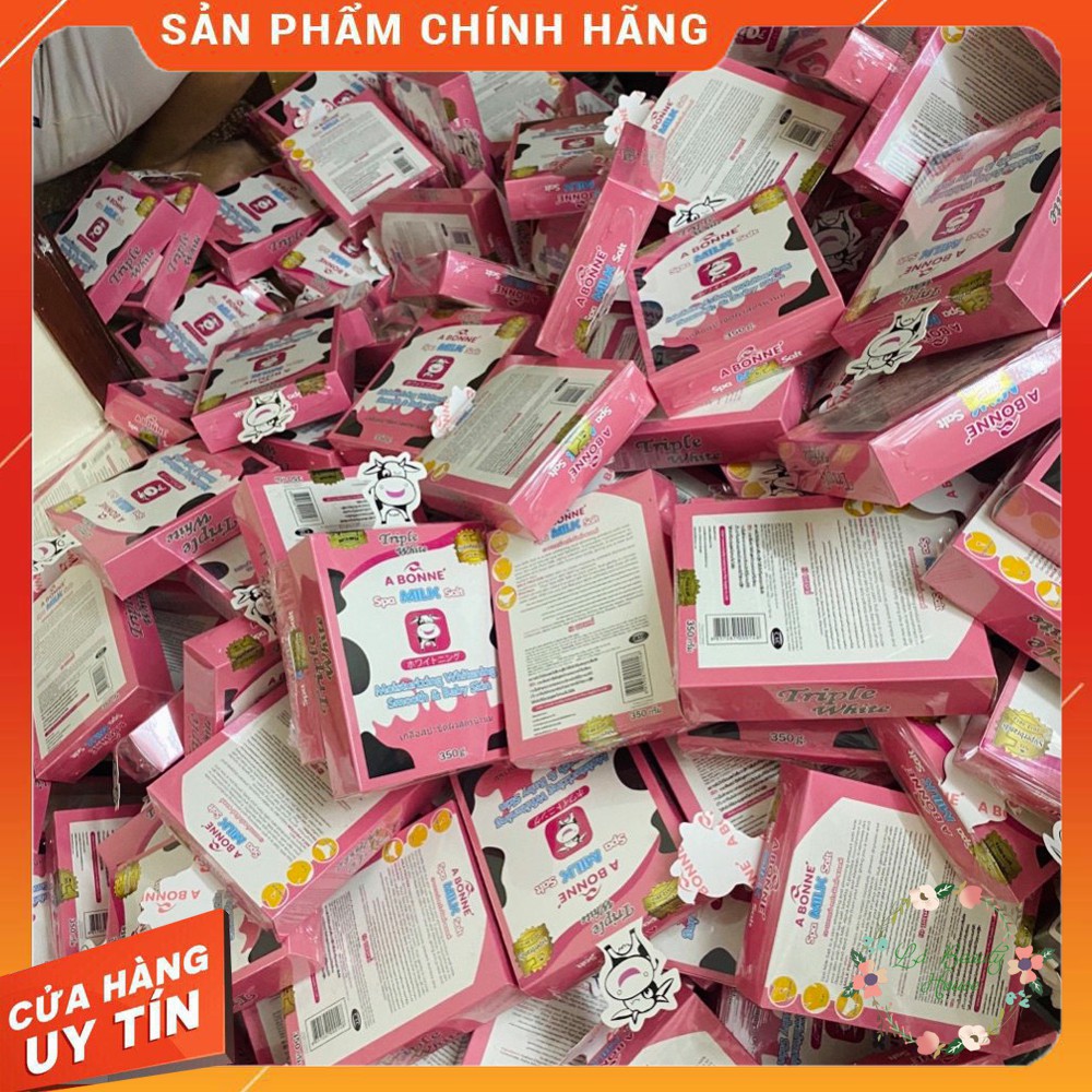 Muối Bò Tắm  A BONNE’CHUẨN THÁI LAN HỘP LỚN 350 ❤️❤️❤️FLASH SALE❤️❤️❤️