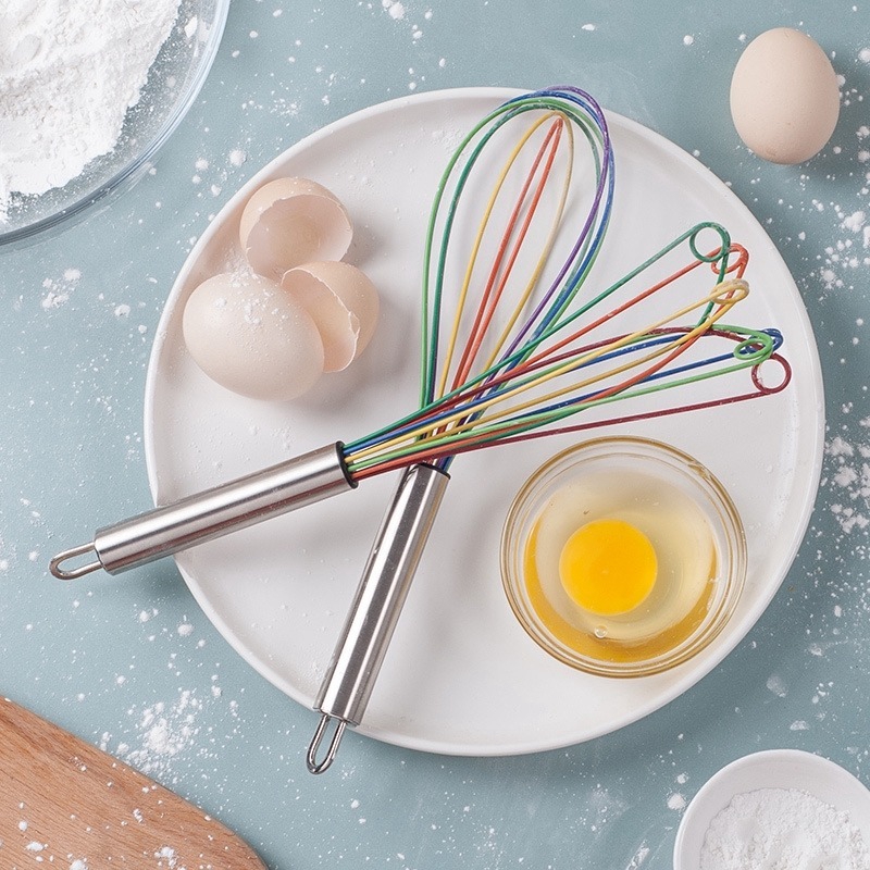 Dụng Cụ Đánh Trứng Bằng Silicon 25.4 cm