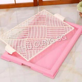 Khay vệ sinh cho chó (mẫu vuông dẹt)