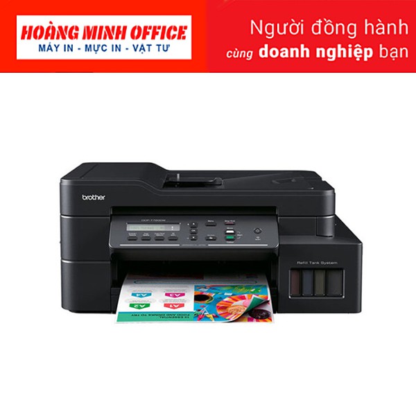 Máy in phun màu đa năng Brother DCP-T720dw (In đảo mặt/ Copy/ Scan + WiFi)