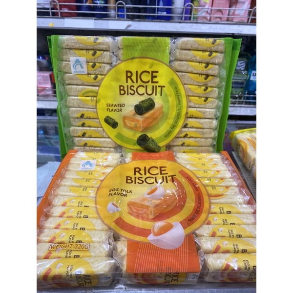 Bánh Gạo Rice Biscuit Asiafood 320g