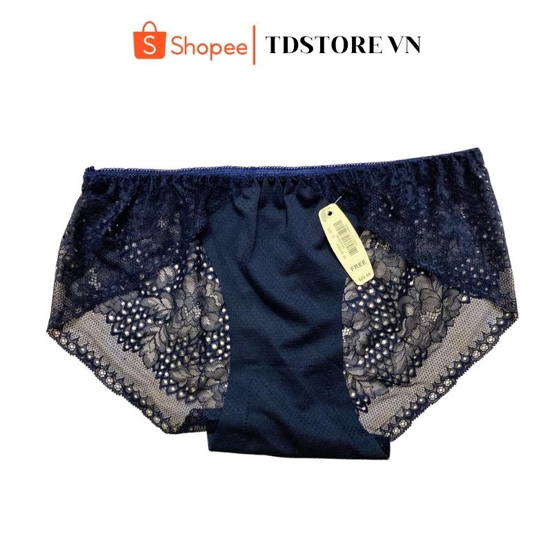 Quần lót ren nữ TDSTORE gợi cảm mềm mại free size dưới 63kg, quần lót nữ gợi cảm thiết kế họa tiết ren quyến rũ | BigBuy360 - bigbuy360.vn