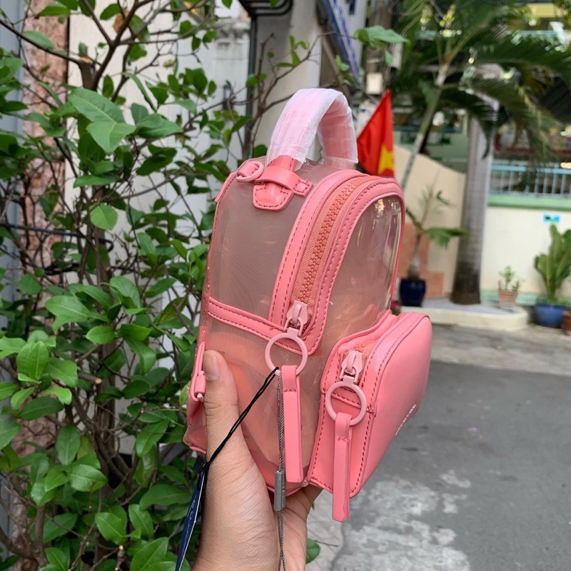 Balo cnk mini nhựa trong