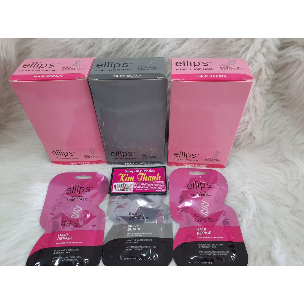 Kem ủ Tóc Ellips Vitamin Hair Mask 1 gói lẻ | BigBuy360 - bigbuy360.vn