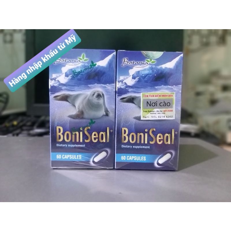✅BoniSeal(USA)- Hỗ Trợ Tăng Cường Sức Mạnh Đàn Ông, Tăng Cường Sinh Lực Nam Giới( 6 Tặng 1 Bằng Tem Tích Điểm)