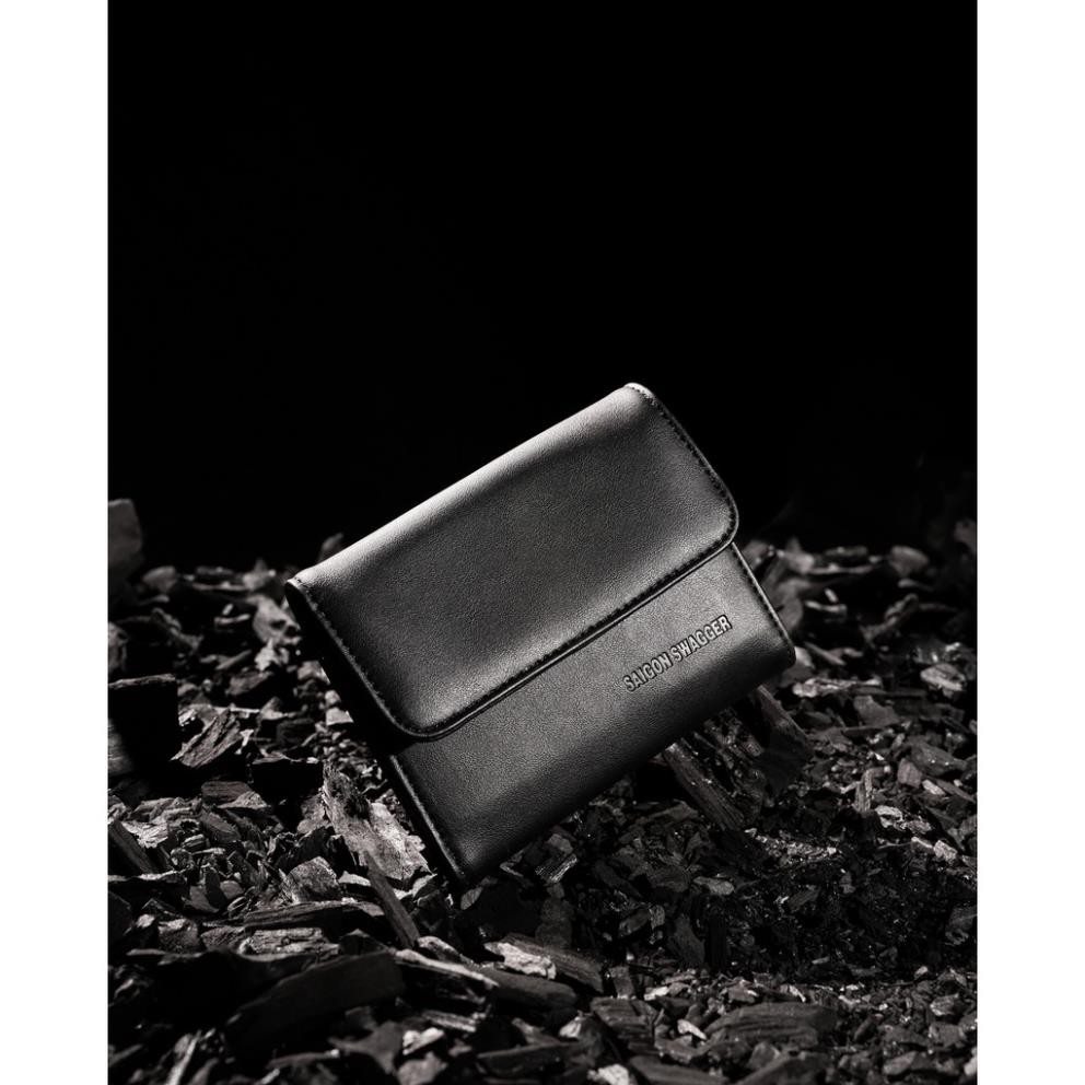 SGS Anthem Leather Short Flap Wallet - Ví Nút Ngắn SAIGON SWAGGER ⚡ * *
