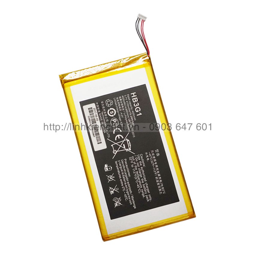 Pin Huawei MediaPad T1 7 T1-701U 4100mAh Zin - Hàng nhập Khẩu