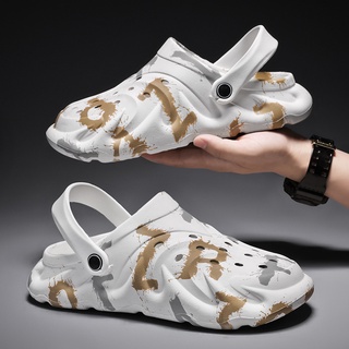 Dép crocs sandal bằng EVA chống trượt thời trang cho nam