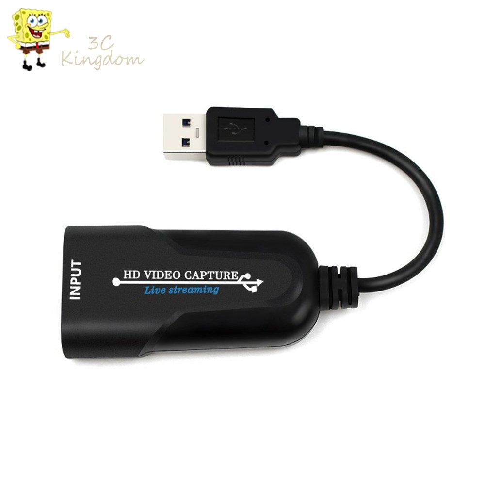 ☆Pro☆  HDMI Video Capture Card Audio Video Capture Card K004 Free Drive USB Recording Box High Definition Game Broadcaster