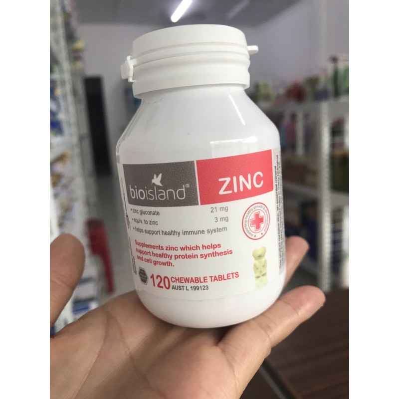 Viên uống bổ sung Kẽm ZINC Bioland 120 viên