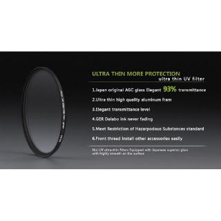 Bộ Lọc Tia Cực Tím Siêu Mỏng 49mm