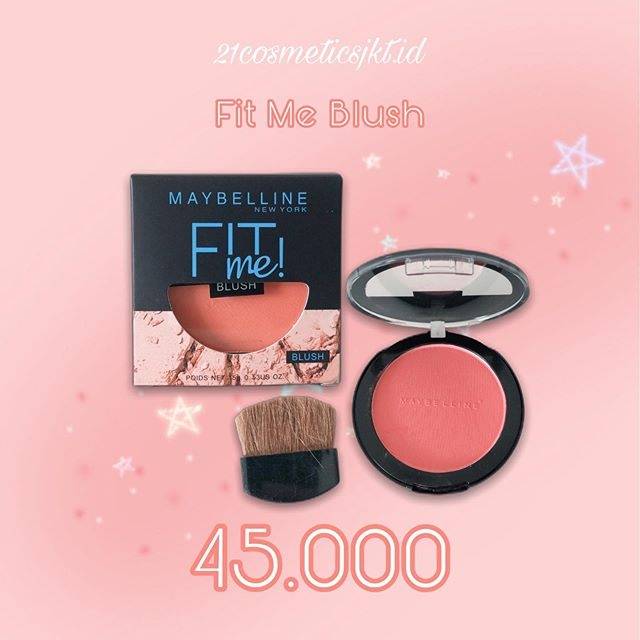 (hàng Mới Về) Phấn Má Hồng Maybelline Fit Me Màu Hồng Xinh Xắn