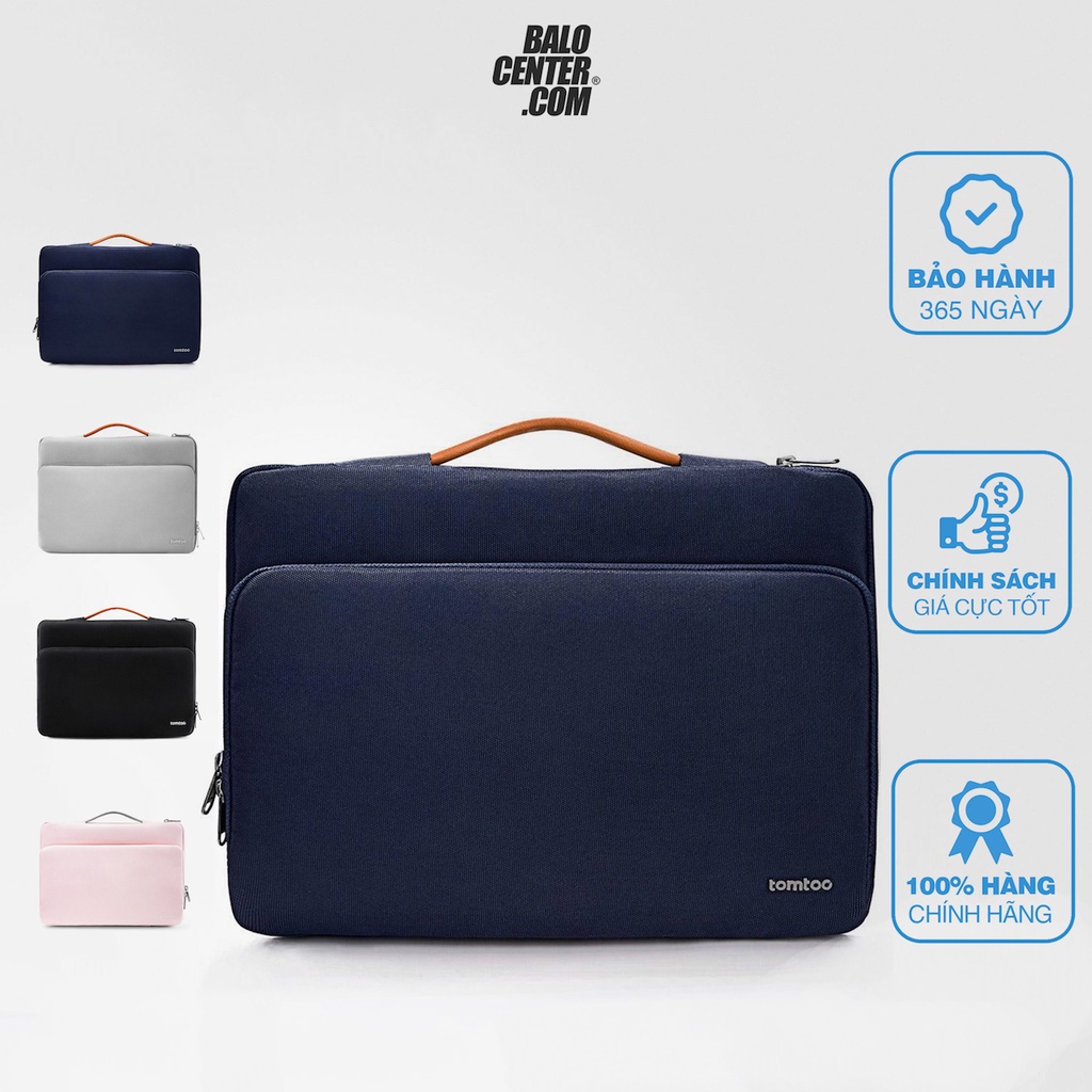 Túi Xách Laptop Nam Nữ Công Sở Brief Case 13, 15.6, 16inch  Nhập Khẩu Chính Hãng Thương Hiệu Tomtoc