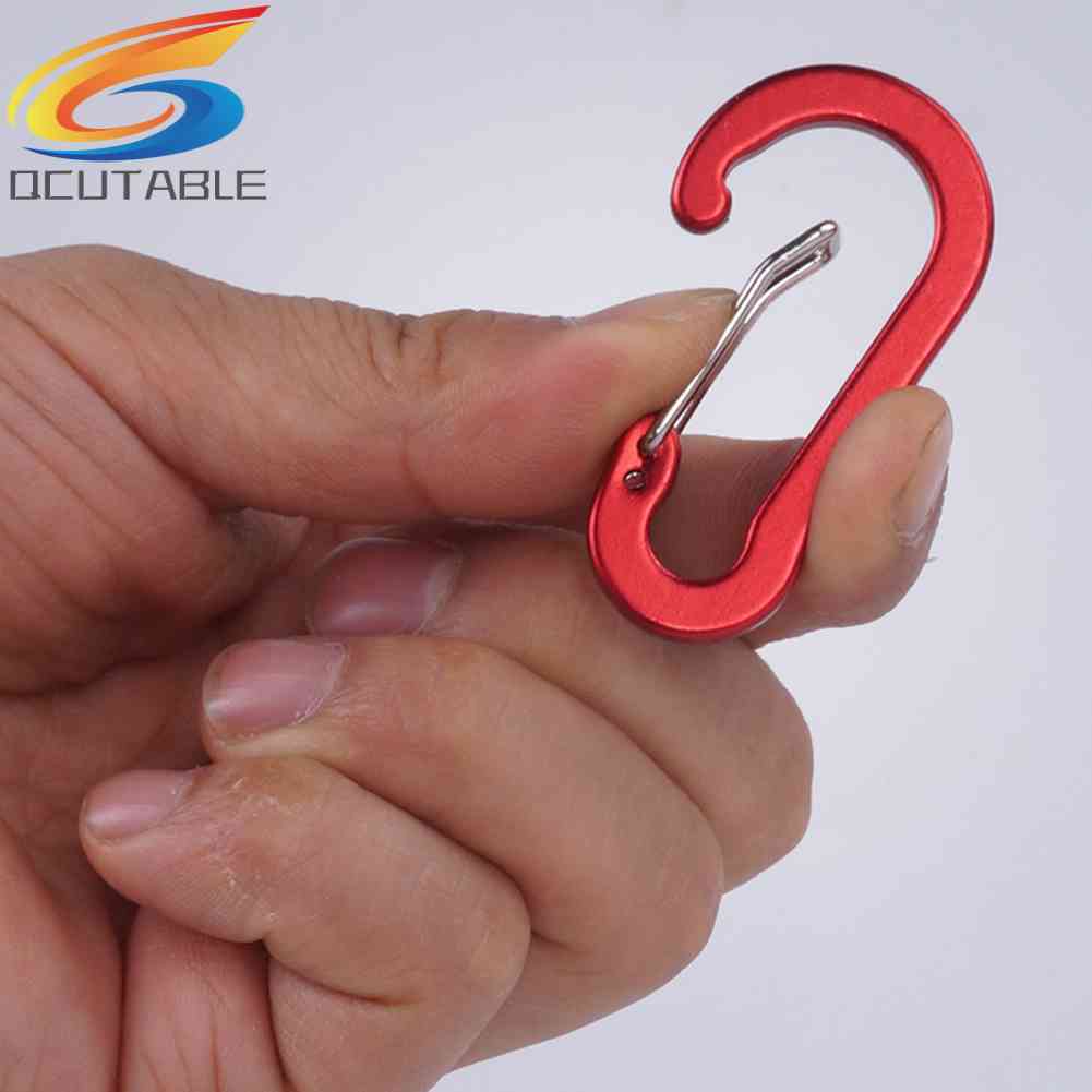 Set 6 Móc Khóa Leo Núi Đa Năng Bằng Hợp Kim Nhôm