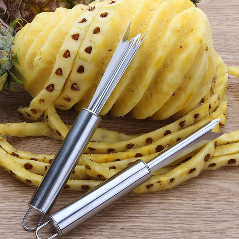 Dụng cụ để gọt mắt dứa chất liệu thép không gỉ