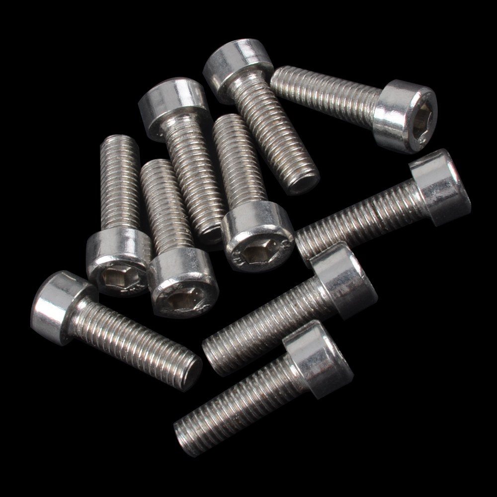 2 Ốc vít lục giác Ztto m5x12mm bằng thép không gỉ 304 gắn khung xe đạp