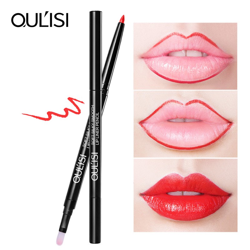 Tự Động Auto Lip Liner Đầu Son Môi Dưỡng Ẩm Không Phải Là Dễ Dàng Để Decolor Lip Pencil