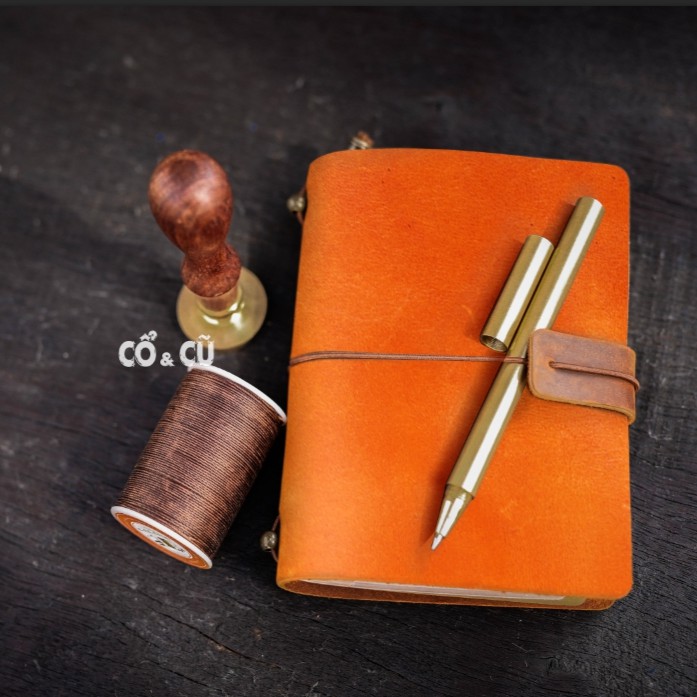 Sổ ta da A6 Nâu Classic