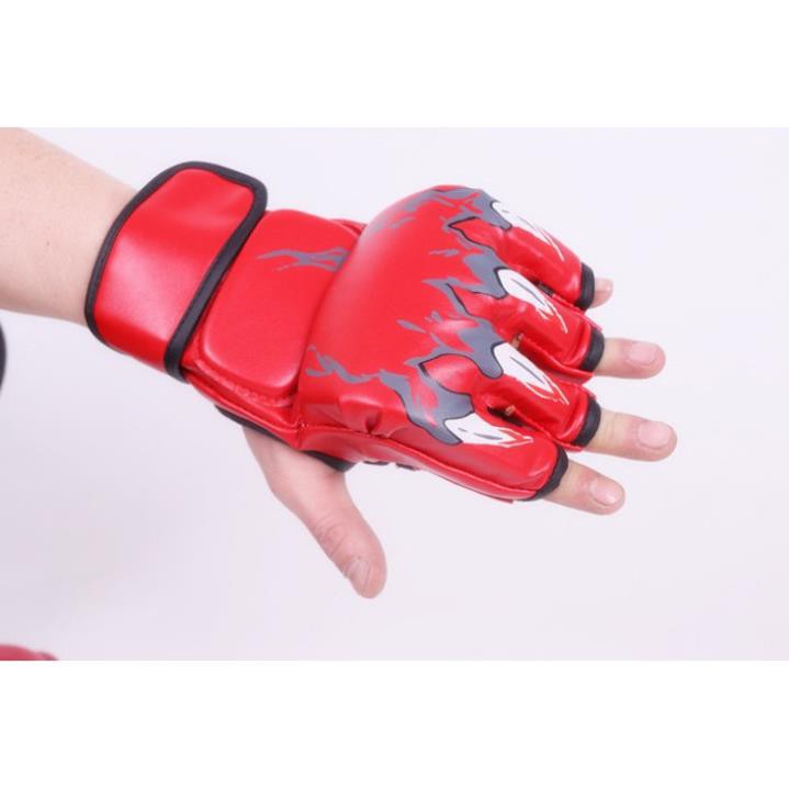 FLASH SALE🎁 Găng tay đấm bốc hở ngón-Găng tay MMA tập võ-freeship 50k-giảm giá rẻ vô địch-hà nội & tphcm