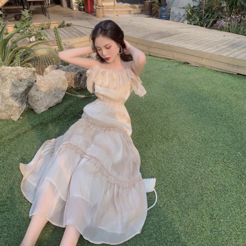 (L209) Đầm hai dây hàng order (có ảnh thật ở cuối)