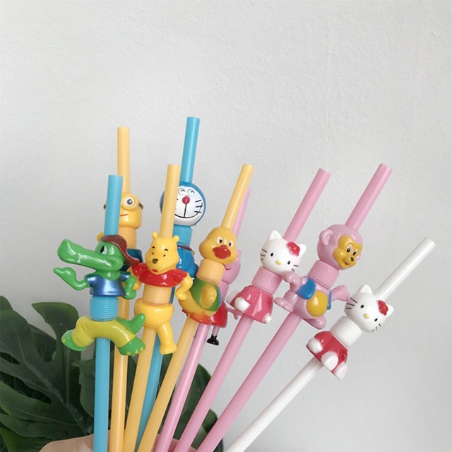 Ống hút hình đủ màu