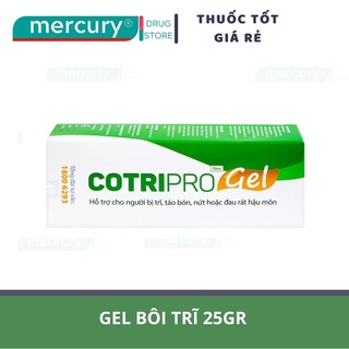 Gel bôi trĩ Cotripro 25gr