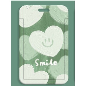 Vỏ Bọc Bảo Vệ Thẻ ID / Thẻ ID Họa Tiết Tranh Sơn Dầu Hoa Kiểu Nhật Bản