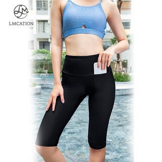(Tặng kèm quà) Quần Lửng Thể Thao Đa Năng LMcation - Đen