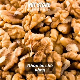 Nhân óc chó vàng rang chín