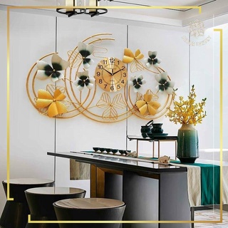 Đồ nội thất, đồ nội thất đồng hồ treo tường, đồng hồ trang trí decor vòng mã 2913