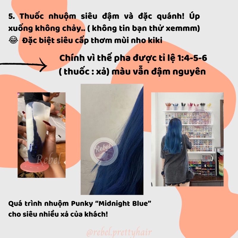 Thuốc nhuộm tóc Punky Colour Semi-permanent - Punky Color