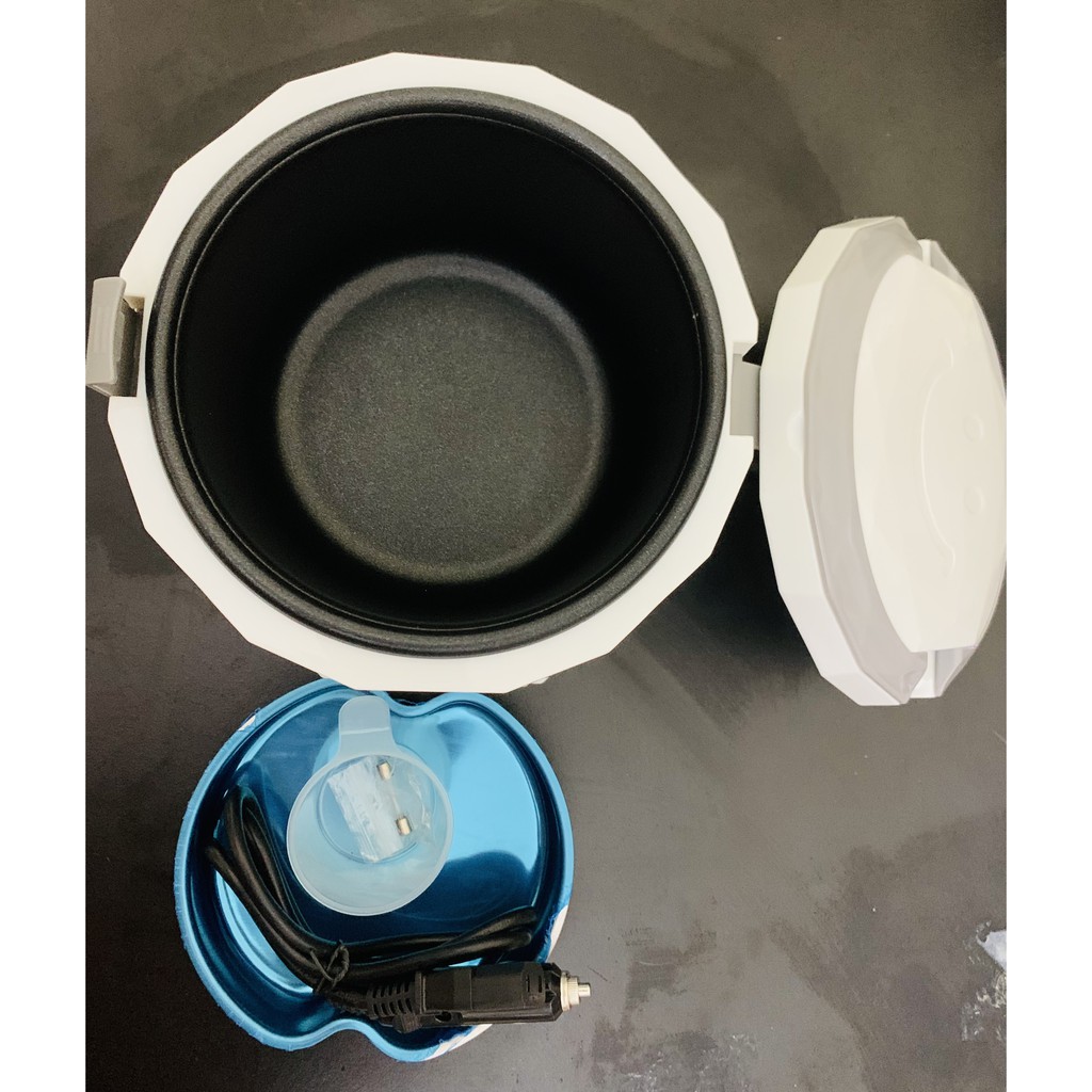 Nồi cơm điện cho xe hơi  12V , 24V 1.6L cao cấp, Chống dính , Nấu cơm& Hấp , Nấu canh -
