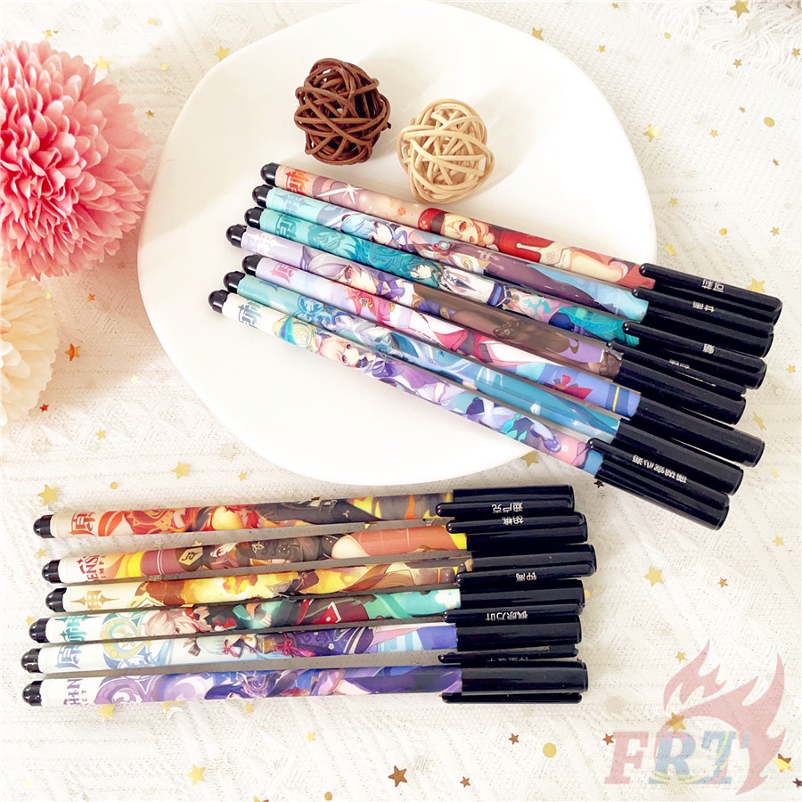 ✿ 1pc Genshin Tác Động Q-1 Bút ✿ Bút Morax Xiao Keqing Dùng Cho Văn Phòng Trường Học