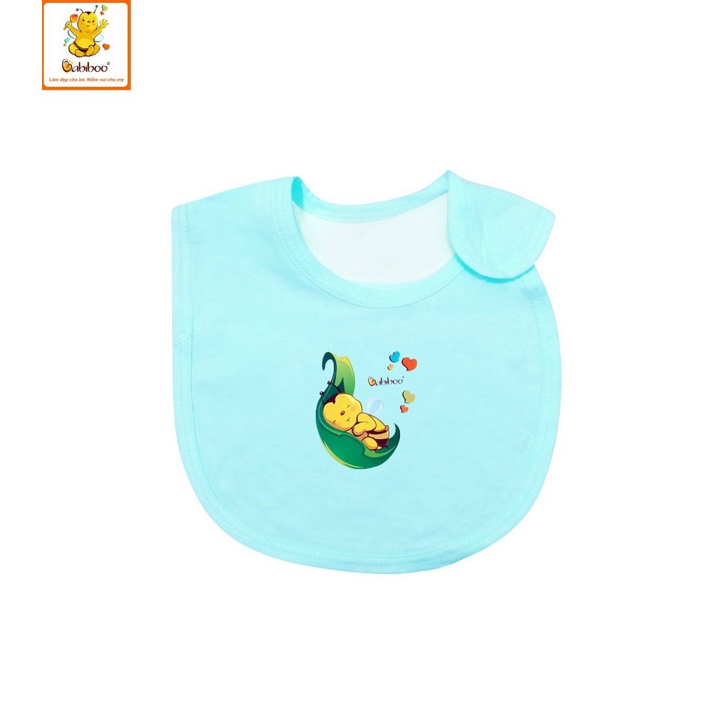 Yếm Dán 2 Lớp Babiboo 100% cotton cho bé