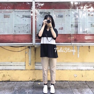 SÉT ÁO POLO + QUẦN BAGGY KAKI PANT