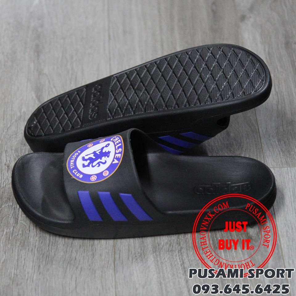 Dép Adidas đúc logo Chelsea