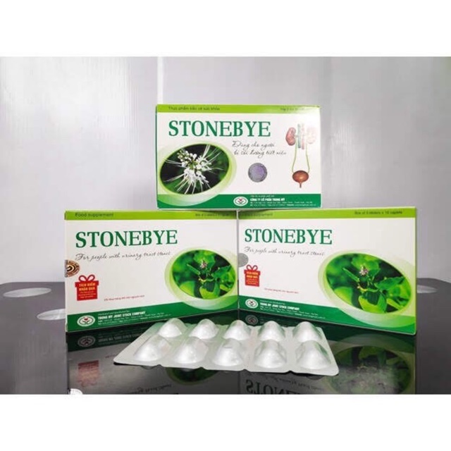[Tích điểm chính hãng] Stonebye Hộp 30 viên - hỗ trợ sỏi đường tiết niệu