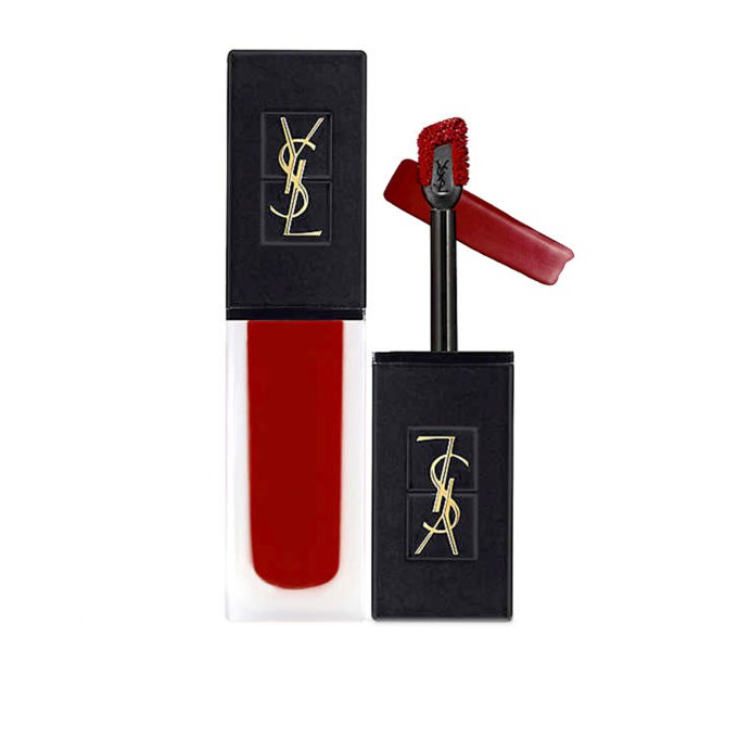 Son kem YSL Tatouage couture velvet cream màu 212 Rouge Rebel