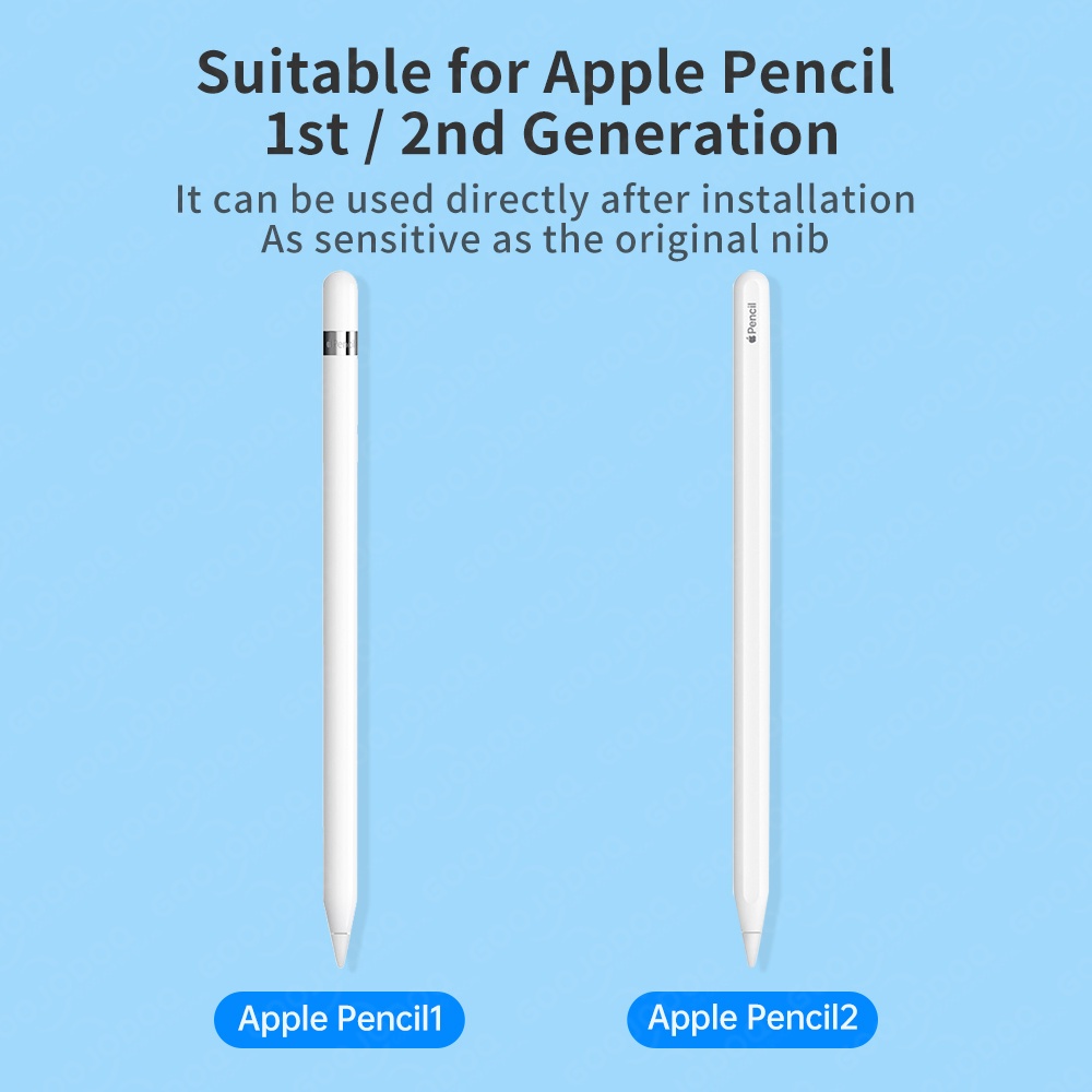 Đầu ngòi bút GOOJODOQ thay thế dành cho bút cảm ứng Apple Pencil thế hệ thứ 1 2