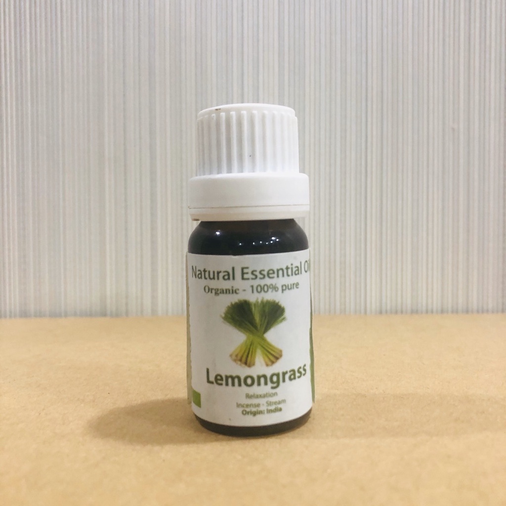 Tinh dầu thiên nhiên AROMA Sả chanh Tây Ấn Lemongrass 10ml