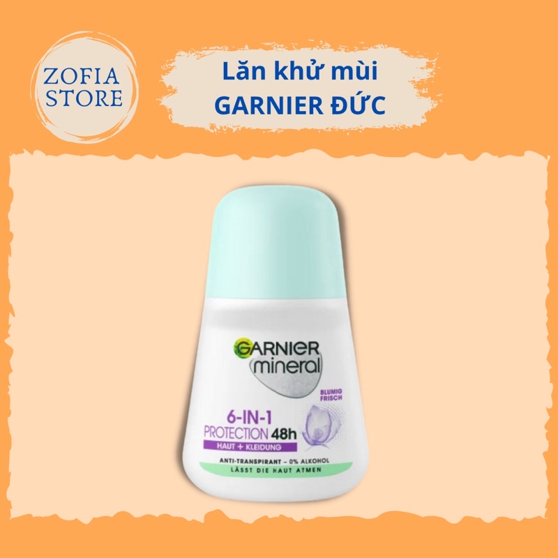 Lăn khử mùi Garnier Đức 50ml