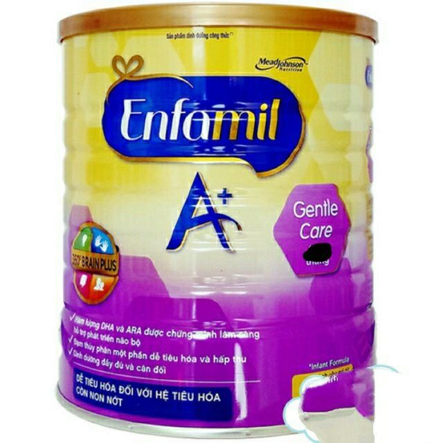 Sữa bột Enfamil A+ Gentle Care số 1 lon 900g