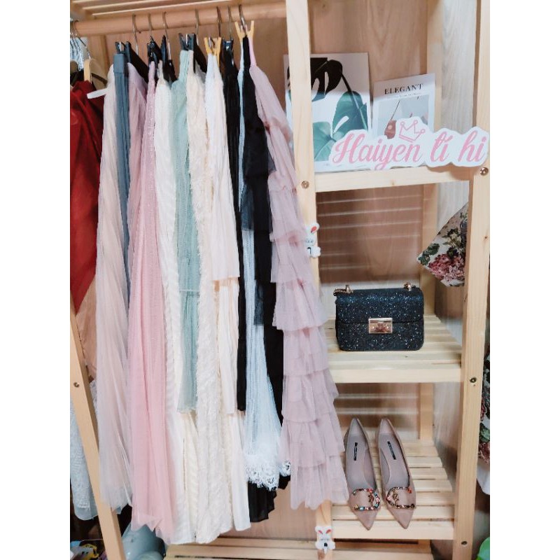 Chân váy xếp ly lụa 2 mặt 90cm | BigBuy360 - bigbuy360.vn