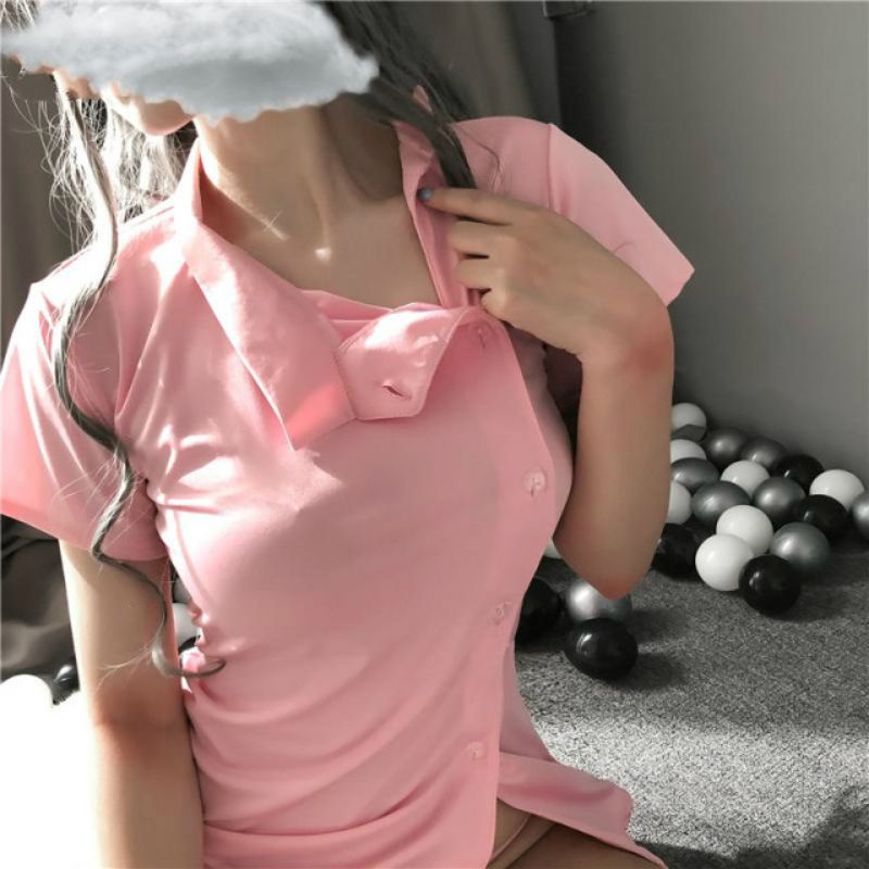 Cosplay y tá hồng gợi cảm - váy ngủ hoá trang bác sĩ y tế sexy | BigBuy360 - bigbuy360.vn