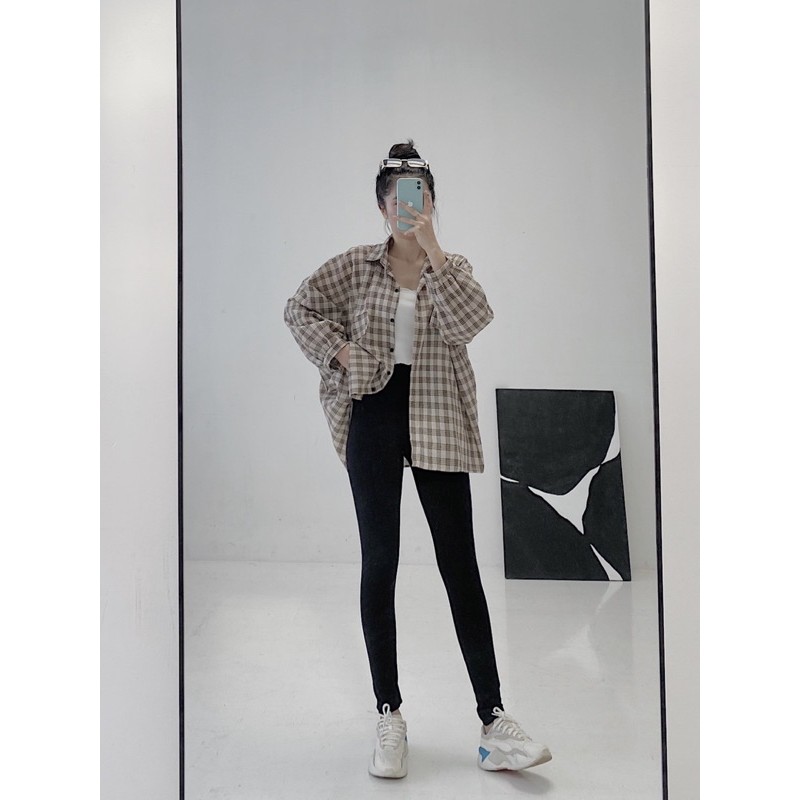 Legging thun lưng cao | BigBuy360 - bigbuy360.vn